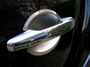 Door Handle Scuff Plate Inserts- Single Cab (2 pcs) Polished for Mitsubishi L200 Preview